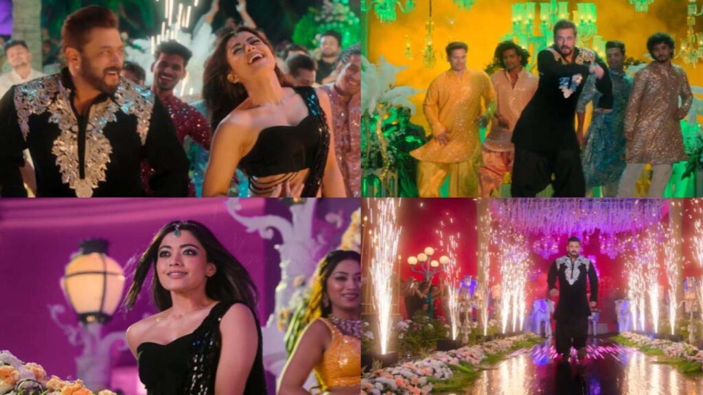 The song showcases Salman Khan and Rashmika Mandanna's chemistry