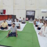 अंतर्राष्ट्रीय योग दिवस पर न्यायालय परिसर पाटन में योग शिविर आयोजित