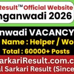 Odisha Anganwadi Bharti Recruitment 2026 : Worker District Wise Posts