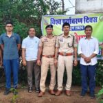 CG NEWS: योग दिवस पर गरियाबंद पुलिस का पर्यावरण