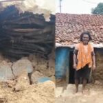 CG NEWS: लगातार बारिश से कच्चा मकान ढहा, बाल-बाल बचा