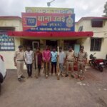 उतई पुलिस ने 10 घंटे में सुलझाए तीन चोरी के मामले, 5 आरोपी गिरफ्तार