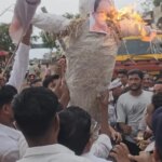 नगर पंचायत घेराव के बाद बवाल: तोड़फोड़ के आरोप में ब्लॉक अध्यक्ष समेत 6 कांग्रेसियों को पुलिस ने हिरासत में लिया