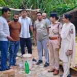 गंगोरी में पुलिस की छापेमारी, 22 लीटर कच्ची महुआ शराब के साथ शराब कोचिया गिरफ्तार