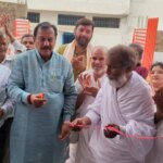 सांसद विजय बघेल ने किया सांसद निधि से निर्मित सत्संग सभागार एवं वाचनालय भवन का लोकार्पण