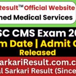 UPSC CMS Admit Card 2026 Out