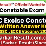 JSSC Excise Constable JECCE 2023 Result Out