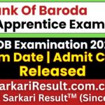 Bank of Baroda Apprentice Result 2026 Out