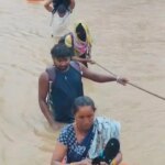 बगनई नदी में फंसे 14 मजदूरों का सफल रेस्क्यू, रातभर पेड़ पर बिताई रात, सुबह सुरक्षित निकाले गए,,,,