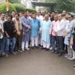 CG NEWS: नकटी विस्थापन के विरोध में कांग्रेस का प्रदर्शन,