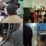 CG VIDEO : नगर पंचायत कार्यालय में घेराव के दौरान तोड़फोड़