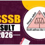 Delhi DSSSB Various Posts Result 2026