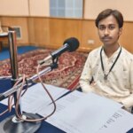 युवा कवि समीर चन्द्र साहू ने किया आकाशवाणी रायपुर में कविता पाठ