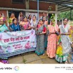 ग्राम स्वास्थ्य, स्वच्छता एवं पोषण समिति के सदस्यों व मितानिनो ने लगाए 7 हजार से अधिक पौधे