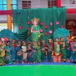 शिवोम् विद्यापीठ सांकरा में हरेली की धूम, गेड़ी और पौधारोपण से दिया हरियाली का संदेश