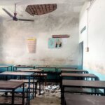 बहुत बड़े हादसे से बाल-बाल बचे नौनिहाल, सोनपुर मिडिल स्कूल में भरभराकर गिरा छत का मलबा