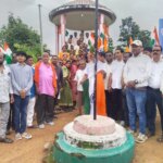 तिरंगा बाइक रैली निकाल शहीद महेन्द्र ध्रुव को दी श्रद्धांजलिगांधी चौक से कोसमबुड़ा शहीद चौक तक गूंजे देशभक्ति के नारे, सैकड़ों कार्यकर्ताओं ने लहराया तिरंगा