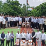 तहसील कार्यालय पाटन में हर्षोल्लास एवं धूमधाम से मनाया गया 80वां स्वतंत्रता दिवस