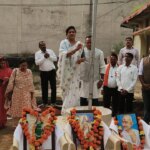 जनपद पंचायत पाटन में अध्यक्ष कीर्ति नायक ने किया ध्वजारोहण, मुख्यमंत्री के संदेश का किया वाचन