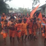 केसरा में कांवड़ियों का भव्य स्वागत, महाप्रसादी का हुआ आयोजन