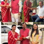 सांसद विजय बघेल एवं उपाध्यक्ष कमलेश वर्मा की कलाई पर राखी बांधकर जनपद अध्यक्ष कीर्ति नायक ने दी क्षेत्रवासियों को रक्षाबंधन की शुभकामनाएं