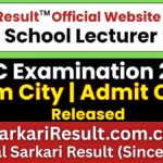 RPSC School Lecturer PGT Result 2026 Out