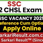 SSC 10+2 CHSL 2025 FRTA Result