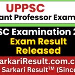 UPPSC Assistant Professor Result 2026 Out