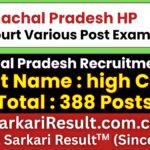 Himachal Pradesh High Court Various Post Recruitment 2026