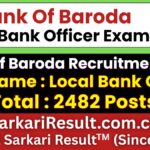 Bank Of Baroda LBO Recruitment 2026
