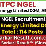 NTPC Green Energy Limited DGM, AE Recruitment 2026
