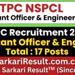 NTPC NSPCL Various Post Recruitment 2026