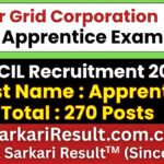 PGCIL Apprentice Recruitment 2026 | Sarkari Result
