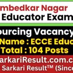 UP Ambedkar Nagar ECCE Educator Recruitment 2026
