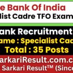 SBI SCO Trade Finance Officer Recruitment 2026