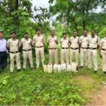 CG NEWS : पंटोरा जंगल क्षेत्र में 100 बल्क लीटर अवैध