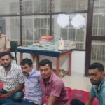 पाण्डुका के जतमई लॉज में जुआ फड़ पर पुलिस का छापा, 5 आरोपी रंगे हाथों गिरफ्तार 20 हजार नकद व ताश जब्त; केस दर्ज