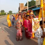 देवादा में धूमधाम से मनाई गई कृष्ण जन्माष्टमी, निकली सामूहिक कलश यात्रा