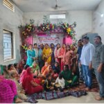 असोगा में सेवा संकल्प अभियान के तहत आंगन मिलन सेवा कार्यक्रम आयोजित