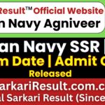 Indian Navy Agniveer SSR / MR Result 2026 Out