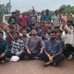 CG NEWS: खस्ताहाल सड़क को लेकर ग्रामीणों का फूटा गुस्सा