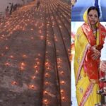‘आशीर्वाद का दीया’ से जगमगाया महादेव घाट, सवा लाख दीपों से हुई भव्य महाआरती, शामिल हुए मुख्यमंत्री साय