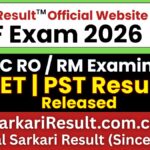BSF HC RO / RM Exam Date 2026 Out