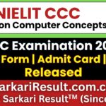 NIELIT CCC Online Form, Admit Card, Result 2026