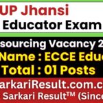 UP Jhansi ECCE Educator Recruitment 2026
