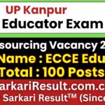 UP Kanpur ECCE Educator Recruitment 2026