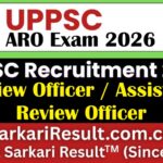 UPPSC RO / ARO Recruitment 2026
